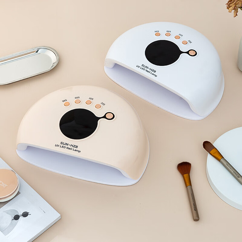 Mingba Nail Lamp Fast Drying Gel Light High Power Dual-Hand Nail Tool Dual Light Source Large Panel No Black Hands 2