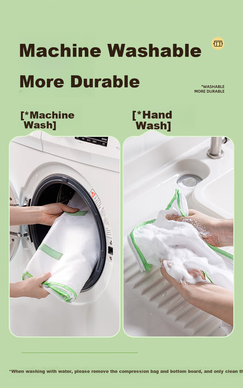 Taili Vacuum Storage Bags, Fabric Storage Boxes for Clothes And Quilts, Foldable Organizer Bags, 50L Medium Size 15