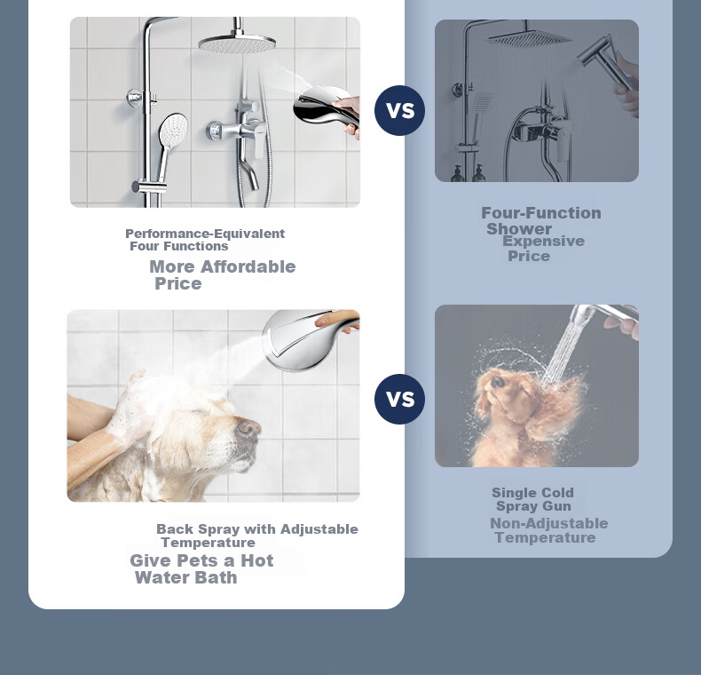 ARROW Shower Head, Brass Faucet, High-Pressure Shower Head, Handheld Shower Head, Handheld Sprayer 6