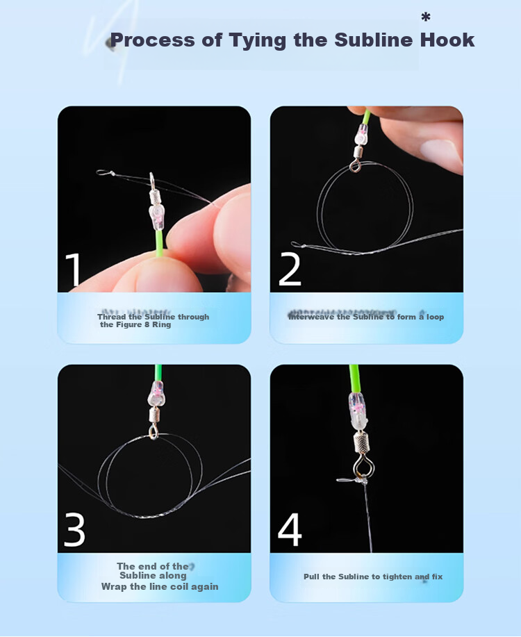 Handing Fishing Tackle Set with 22-Line Group, Hooks, Floats, Main Line, Leader Line, Double Hooks, Main Line, Subline, Hook Float, Beginner Kit, 5.4 Meters 15