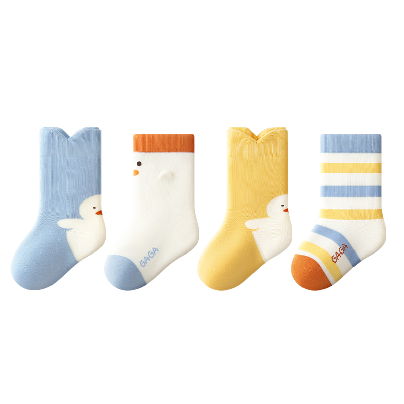 Baby Thickened Terry Socks Autumn Winter Cotton Warm Mid-Calf Socks for Newborns