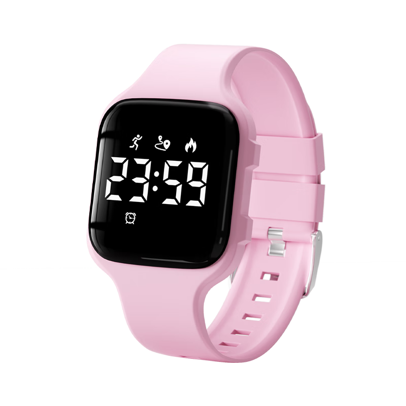 Koshi Student Sports Watch Waterproof Silent Vibration Alarm Clock Electronic Watch for Swimming Middle School Primary School Youth Children