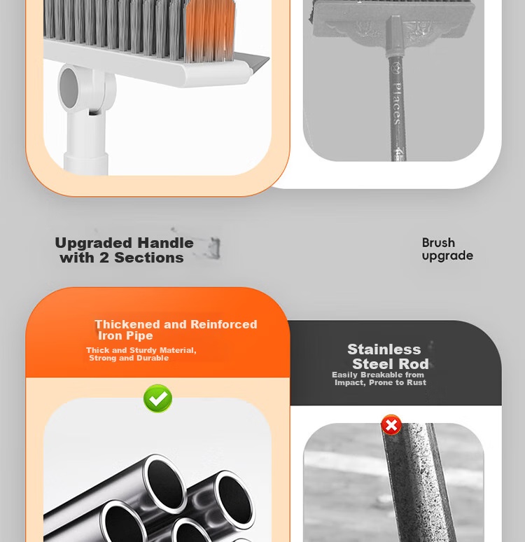 Aoyida David Model Gap Brush, Floor Brush, Toilet Brush, Bathroom Floor Brush, Bathroom Cleaning Brush, Floor Gap Brush, Floor Washing Brush 4