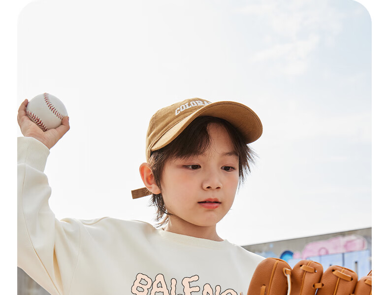 Baleno Boys' Sweatshirt, Spring And Autumn 2025 Collection, Trendy Casual Round Neck Top for Boys, Children's Autumn Clothing, Sports Sweatshirt 15