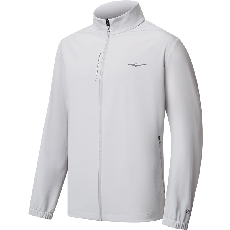 ERKE Men's 3-in-1 Sports Windbreaker 2026 New Stand Collar Zip-up Jacket Water-Repellent Running Coat