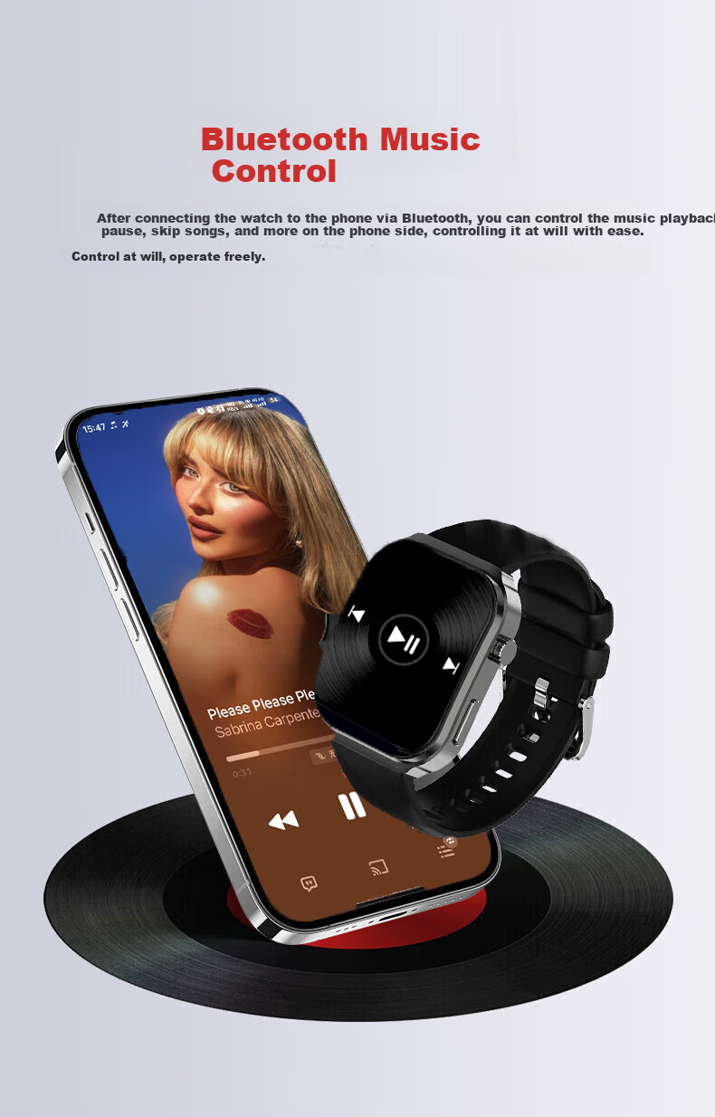 AILUO Blood Glucose Monitoring Watch: All-In Smart Health Device for Blood Pressure, Heart Rate, ECG And Stroke Detection, Non-Medical Grade, Non-High Precisio 13