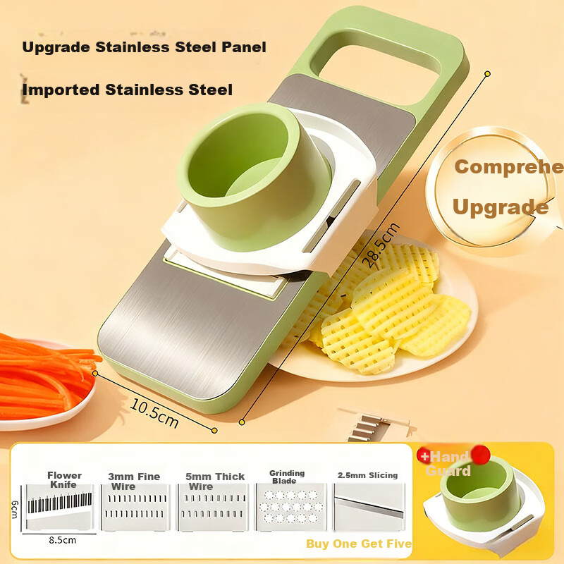 Maomiyoupin Vegetable Slicer, Potato Shredder, Multi-Functional Cutting Tool for Vegetables And Potatoes