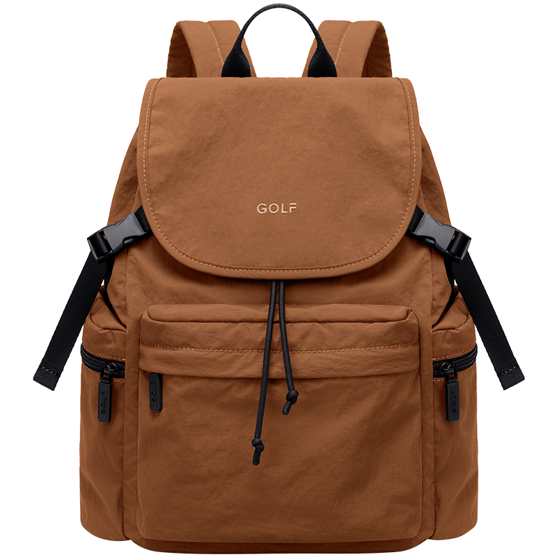 GOLF Women's Outdoor Lightweight Backpack 15-inch Laptop Bag Student School Bag Water-Resistant Travel Backpack