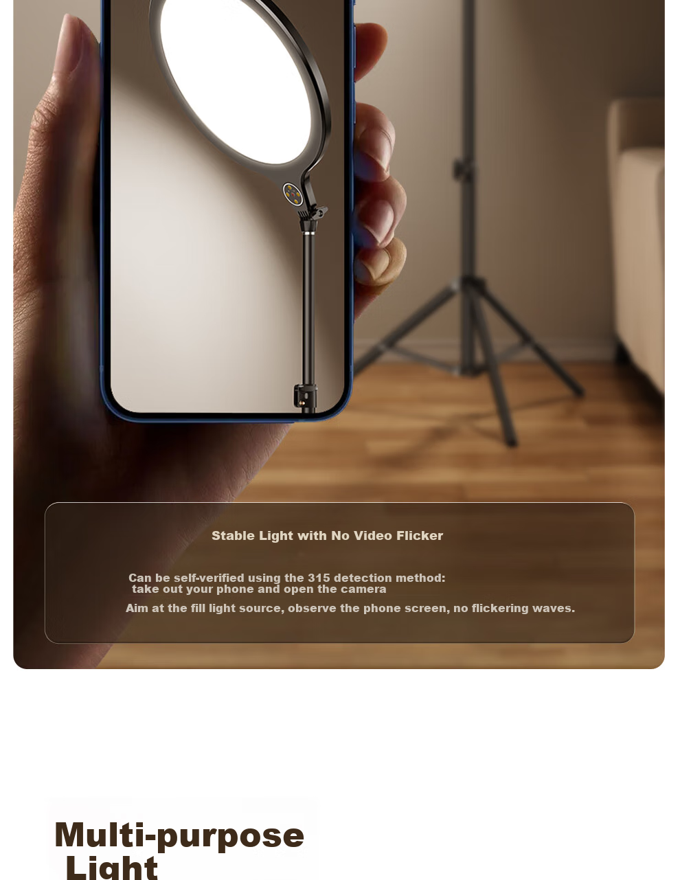 Xiaotian Live Streaming Fill Light, Studio-Specific Photography Fill Light, Indoor Photo And Video Lighting, Portrait Beauty Light, Live Streaming Specialized Lamp, Desktop Jewelry Face Light, Soft Light, Floor-Standing Light 21