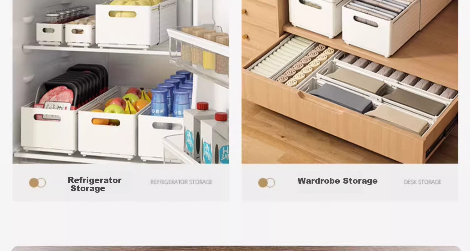 Jiadu Extendable Storage Box, Drawer-Style Desktop Snack Organizer, Kitchen Storage Container, Deep Cabinet Storage Box 17