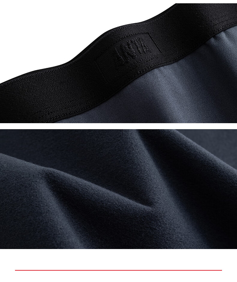 ANTA Warm Core Men's Anti-Static Fleece Lined Thermal Underwear Set Crew Neck Top and Bottom Base Layer 32