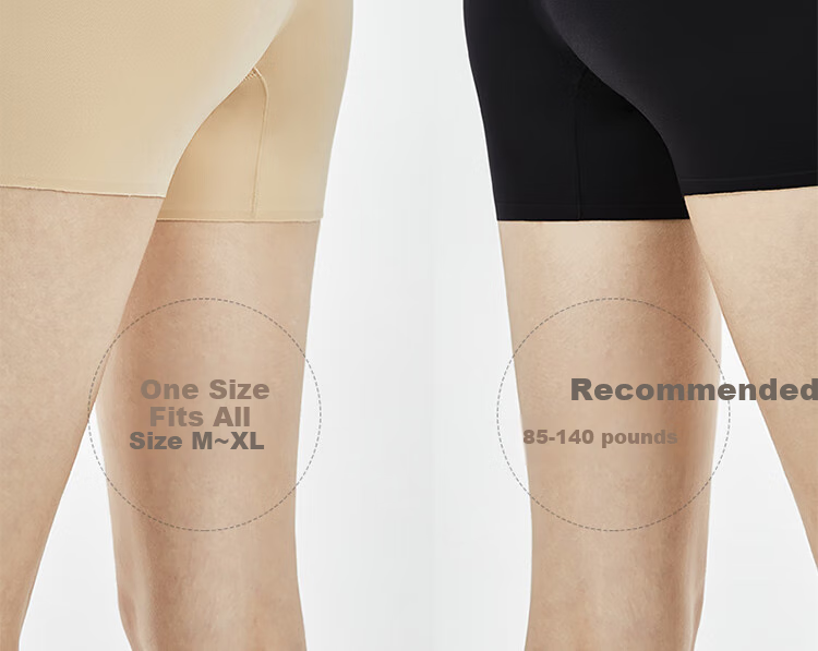Dushiliren 2-Pack Four-In Safety Shorts for Women, Pure Cotton Inner Lining Leggings, Summer Ice Silk Seamless Panties, 2026 New Anti-Chafing Desig 4