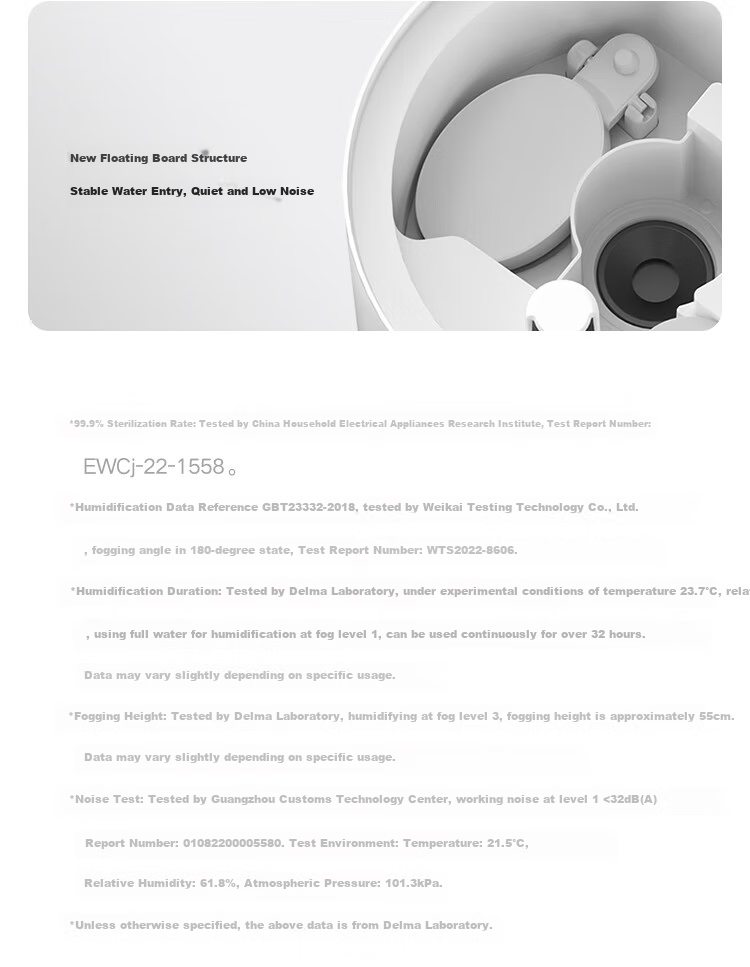 Mijia Xiaomi Smart Disinfecting Humidifier 2, Bedroom Quiet Operation, Sterilization for Pregnant Women And Infants, Intelligent Constant Humidity, Top Water Filling, Moisturizing Gift, 4.5L Large Capacity MJJSQ05DY 18
