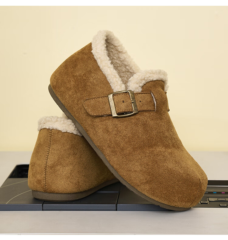Global Full-Coverage Thick-Soled Birkenstock Women's 2026 New Style Height-Increasing Bean Casual Soft Sole Sneakers 18