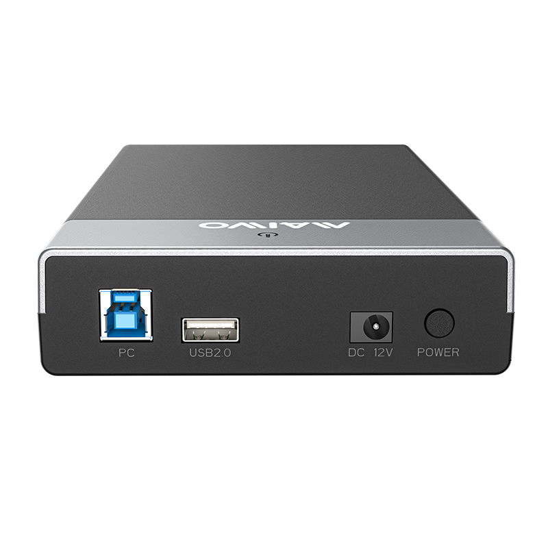 MAIWO USB 3.0 External Hard Drive Enclosure 2.5/3.5 Inch SATA HDD SSD Case for Desktop Laptop SATA Interface 5Gbps