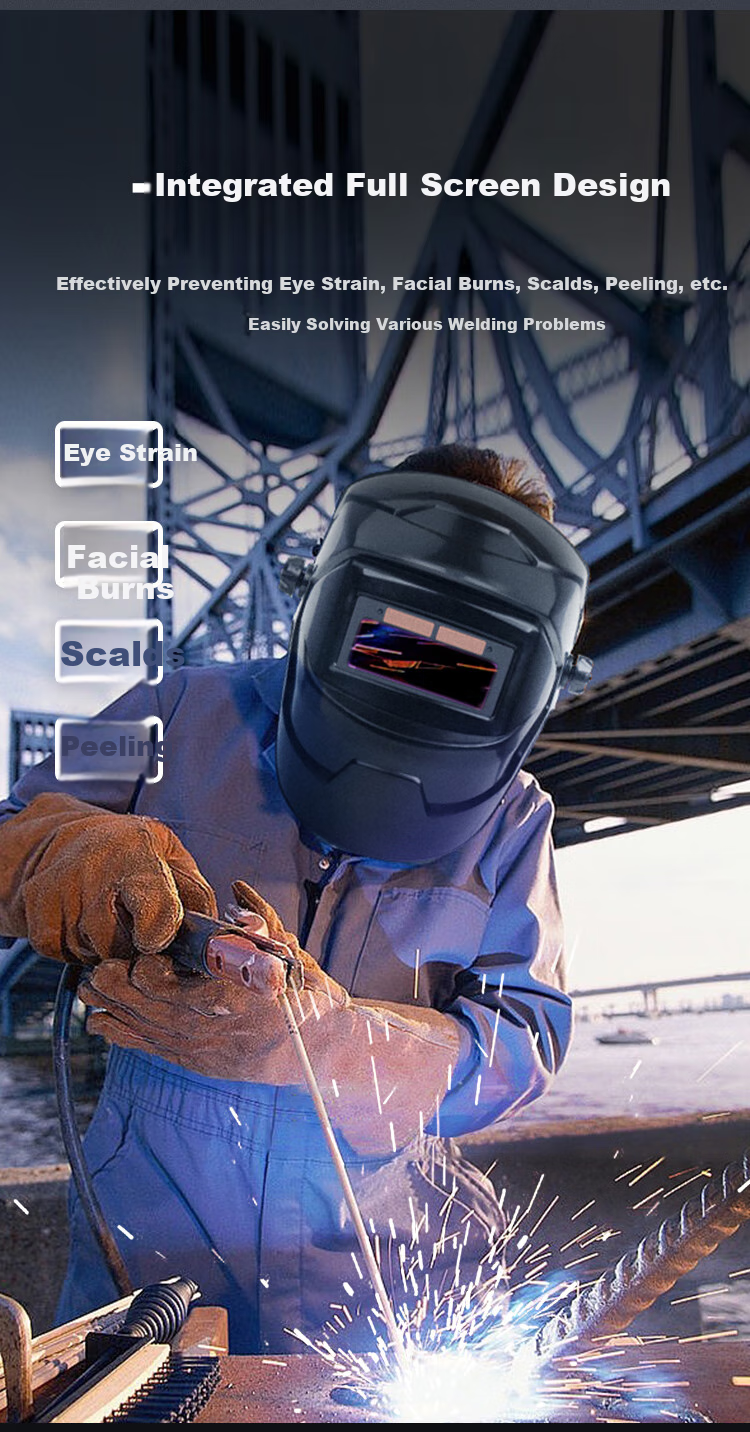 Leyoubaiyi Welding Helmet True Color Model, Automatic Darkening Protective Mask, Welding Glasses, Face Shield, Welding Cap, Welding 4