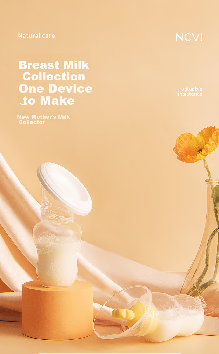 Xenbea Ultra-Thin Wearable Breast Pump, Hands-Free Manual Breast Pump, Leak-Proof Milk Collector, Milk Extractor 8797 2