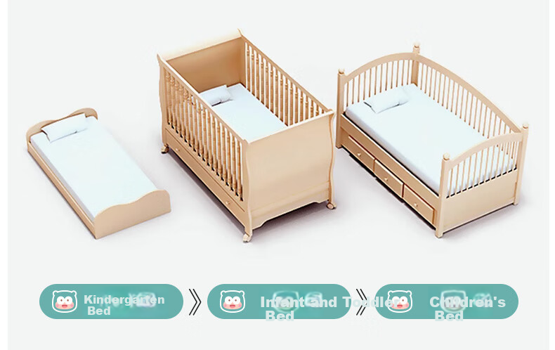 Pilu Kindergarten Mattress Pad, Baby Mat, Infant A-Class Children's Bed Nap, All-Cotton Soft Mattress, 60*135cm 32