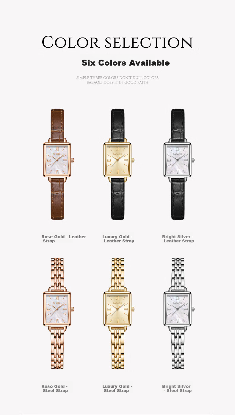 Babaoli Brand Women's Watch, Elegant And Luxurious Niche High-End Ladies' Timepiece, 2026 New Style, Top Ten Birthday Gift, Practical 4