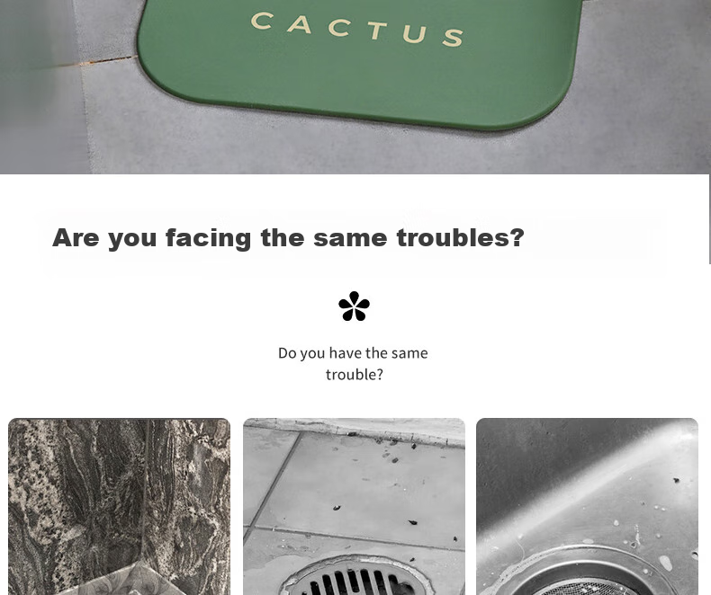 Bingyou Drain Cover, Creative Silicone Anti-Odor Device for Sewers, Odor-Proof Sealing Plug, Insect-Proof Cover, Drain Mat Sticker 3