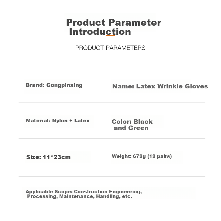 Gongpinxing Nitrile Work Gloves, Durable, Breathable, Odor-Resistant, Waterproof, Oil-Proof, for Construction And Auto Repair, Thick Rubber Gloves [12 Pairs], Blue And White Nitrile [Beijing Warehouse] 6