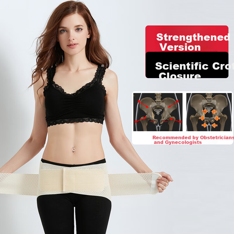 Da Ren You Xi Pelvic Belt, Sacroiliac Joint Support Belt, Postpartum Pelvic Fixation And Repair Belt for Women with Dislocated Pubic Rami, Size L