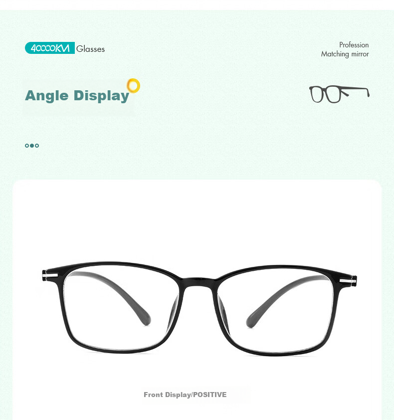 Siwangongli Reading Glasses TR Ultra-Light Pressure-Free Anti-Blue Light High-Definition Glasses for Middle-Aged And Elderly with Presbyopia, 100 Degrees, Back to School 11