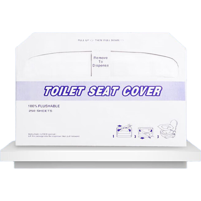 JAJALIN Disposable Dissolvable Toilet Seat Covers, Bathroom Paper Towels for Postpartum Women And Travel, Toilet Seat Protectors, 250 Sheets