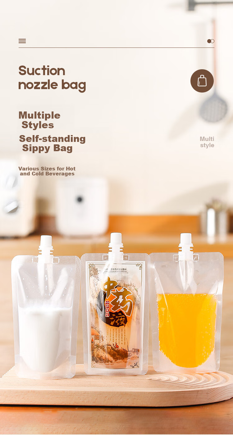 Accor Disposable Herbal Medicine Bags 200ml*50pcs Heat-Sealable Fresh-Keeping Bags [Herbal Medicine Bags] 1