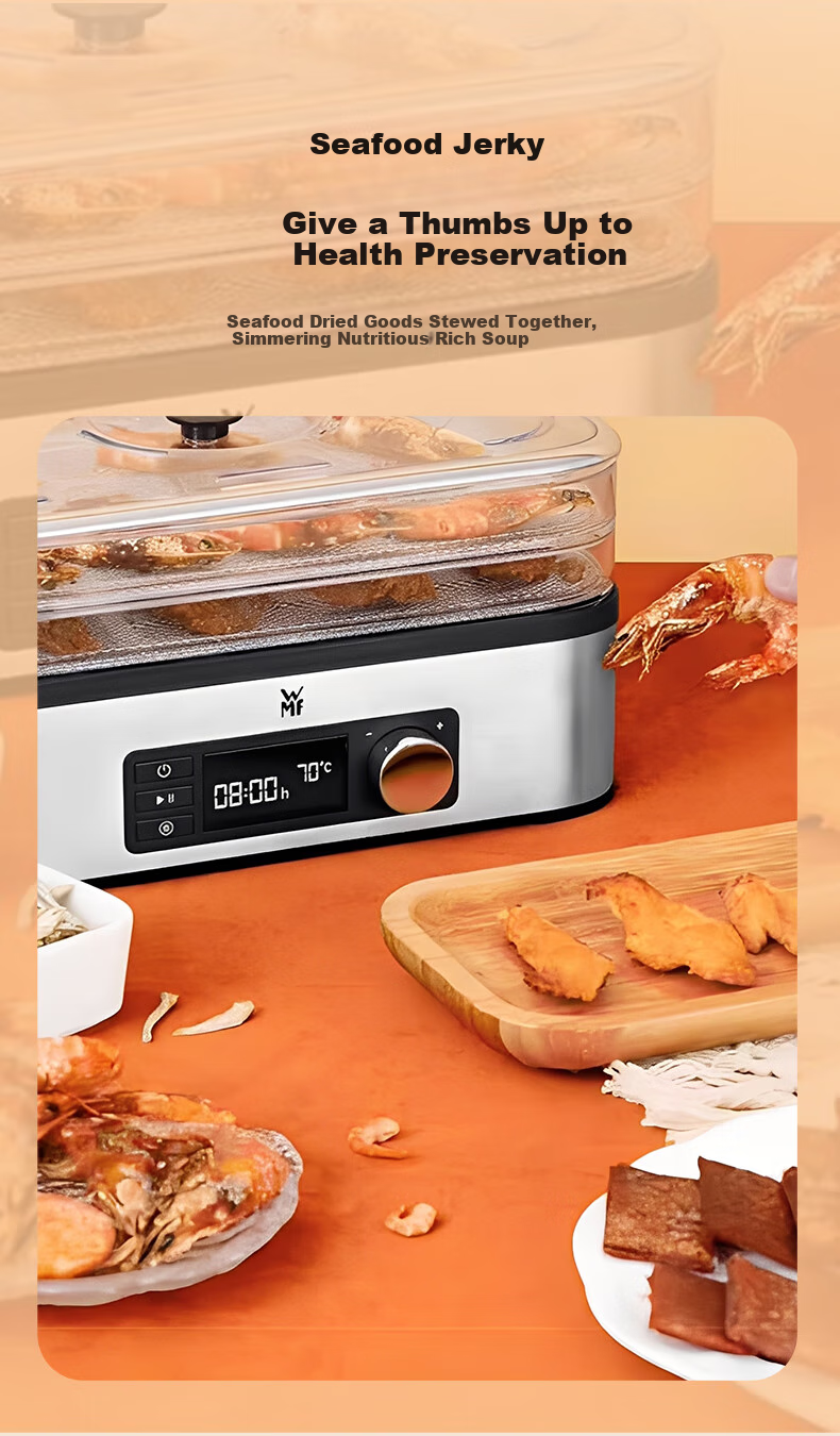 WMF Futenbao Dried Fruit Machine, Small Fruit And Food Dehydrator, Tea And Baking Machine, Home Food Electric Dryer, Baking Self-Made Jerky And Dried Fruit Maker, Dried Fruit Machine 8