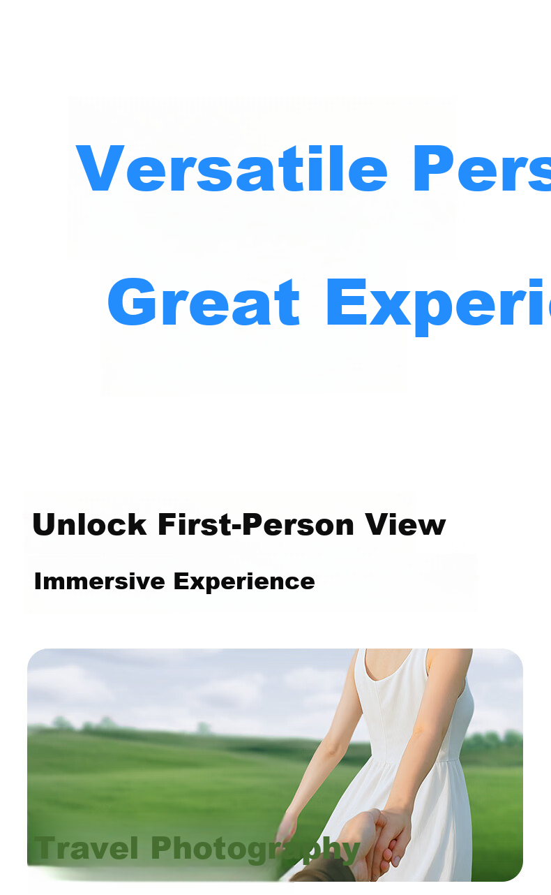 UGREEN Action Camera Neck Strap, First-Person Perspective Shooting for Vlog, Outdoor Cycling And Fishing Filming, Compatible with DJI Action6/5Pro/4/Insta360 AcePro2 Accessories 5