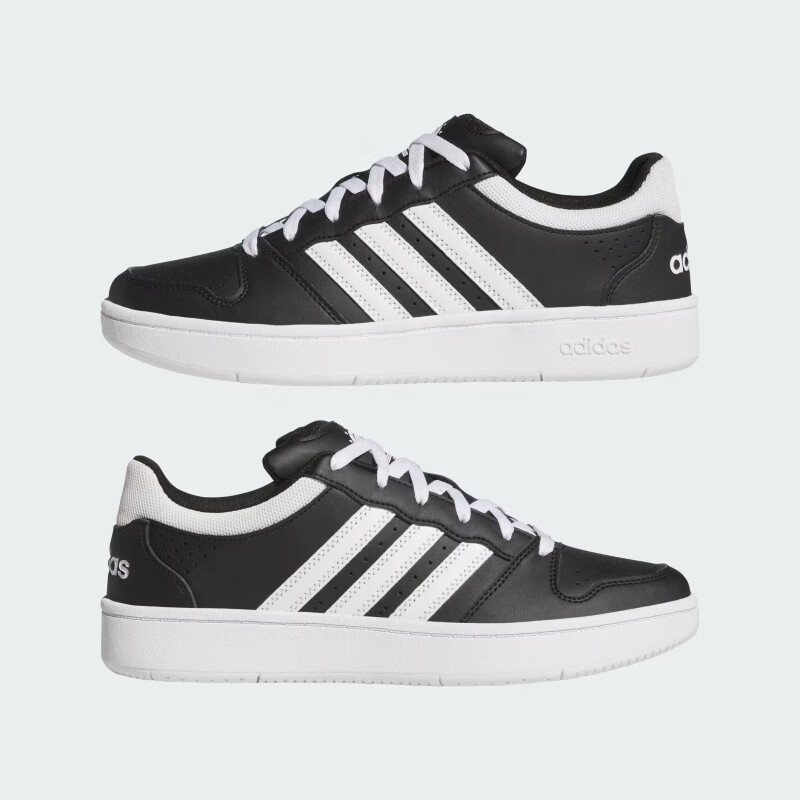 Adidas Sport Style Series Men's HOOPS CLASSIC Basketball Shoes KI1056 Black Size 41 6