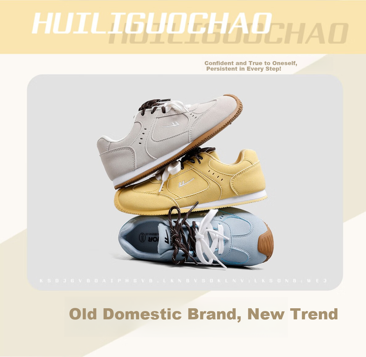 Huili Women's Shoes, Dopamine Thin-Soled Training Shoes, American Retro Casual Sports Sneakers WXY5248Z, Gray, Size 40 1