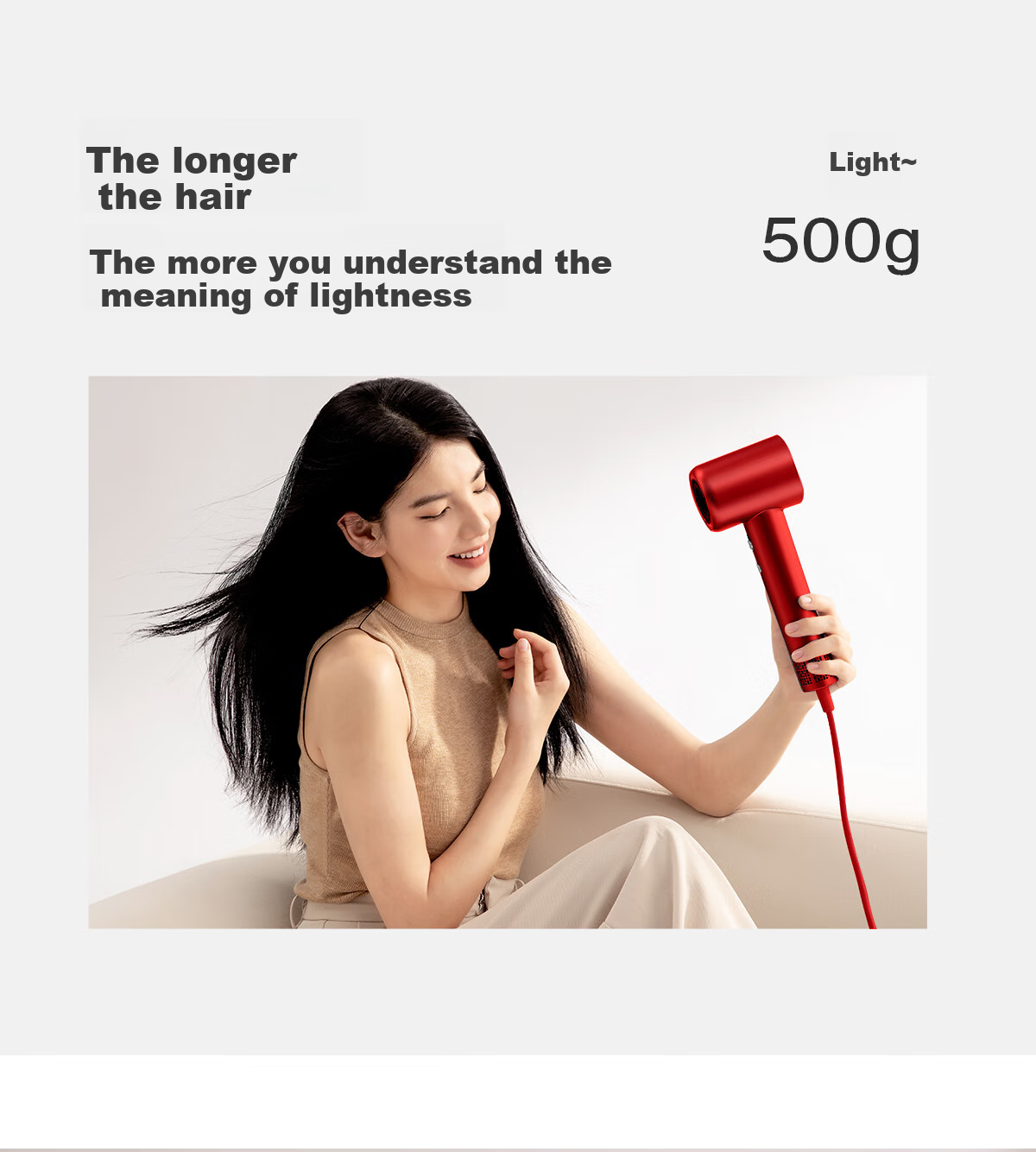 T-FLASH Aiqi F3pro Plasma High-Speed Hair Dryer, Hair Care, Quick-Drying, High-Power, Home Use, Constant Temperature Electric Hair Dryer Gift Box, Birthday 520 Gift for Wife Or Girlfriend 24