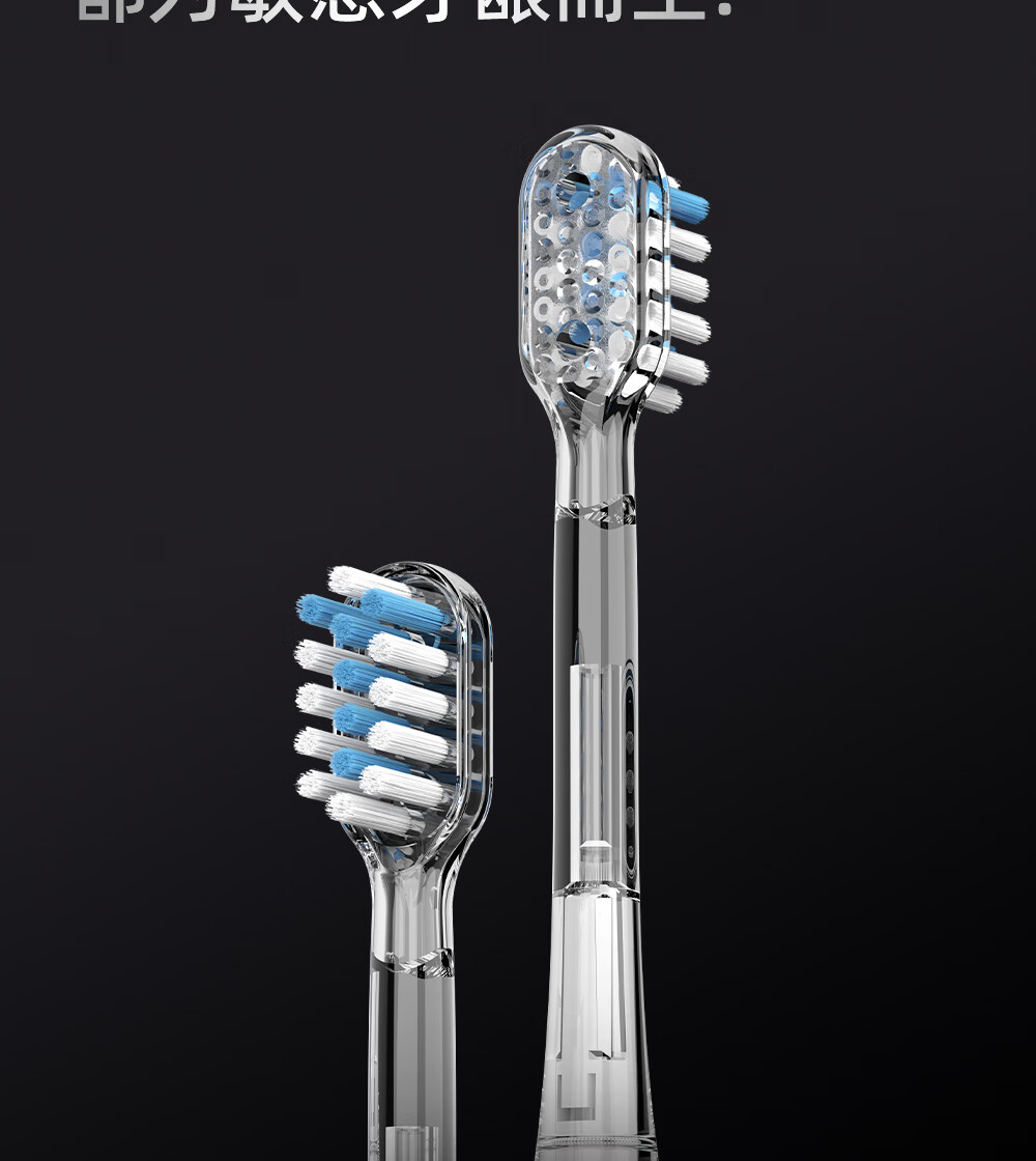 Prooral Sonic Vibration Electric Toothbrush for Adults Rechargeable Couples Gift LS-1 Silver Birthday Present 7