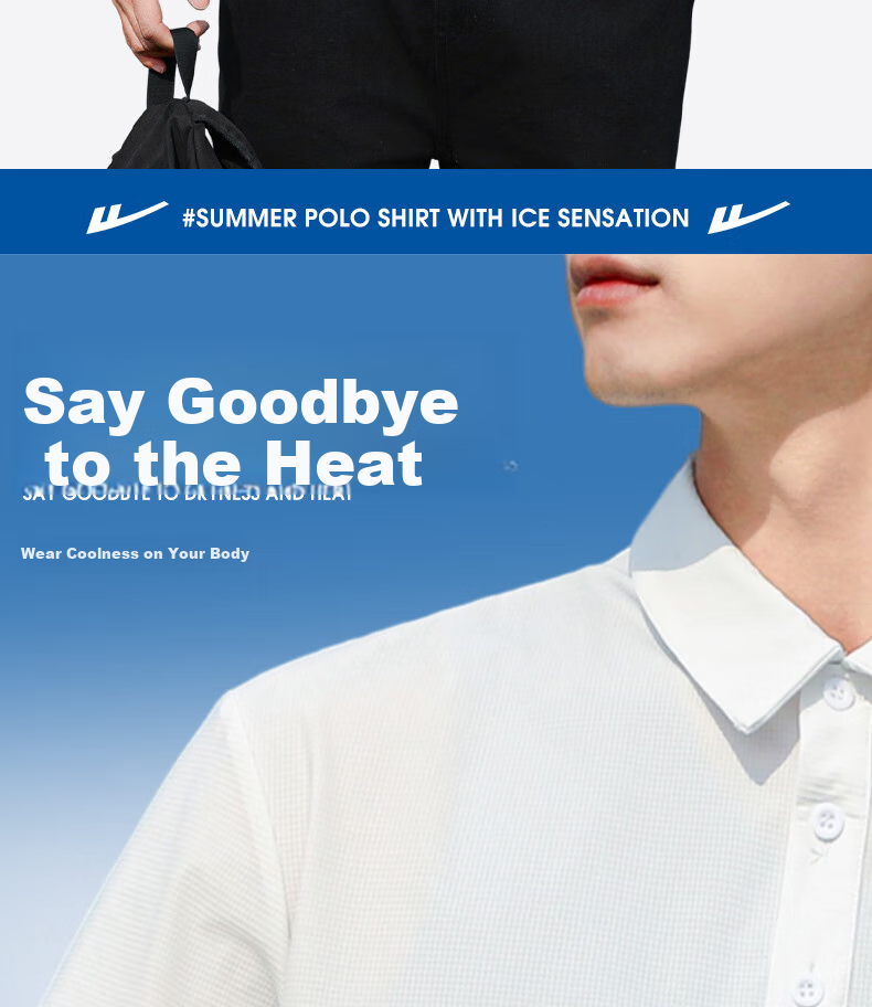 Huili Polo Shirt for Men, Summer Short-Sleeve, Quick-Dry T-Shirt, Breathable Collar, Casual Menswear, Gray, XL 17