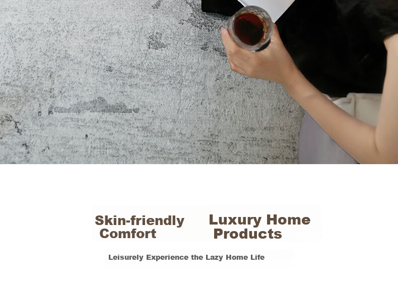 Qimian Carpet for Living Room And Bedroom, Simple And Luxurious, Skin-Friendly, Lint-Free, Dirt-Resistant, Non-Slip Bedside Rug Pad, Jinxian Nianhua 2*3m 6