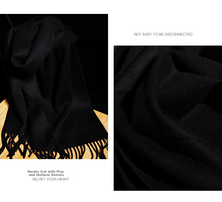 Hengyuanxiang Wool Red Scarf for Women And Men, Zodiac Year Gift for Mom, Mother's Day Present, Corporate Annual Meeting Scarf Customizatio 15