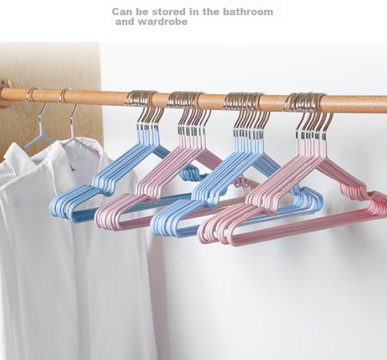 BingYouDuo Multi-Clip Baby Hanger Multifunctional Underwear and Socks Clip Baby Storage Drying Rack Children's Clothes Hanger 6
