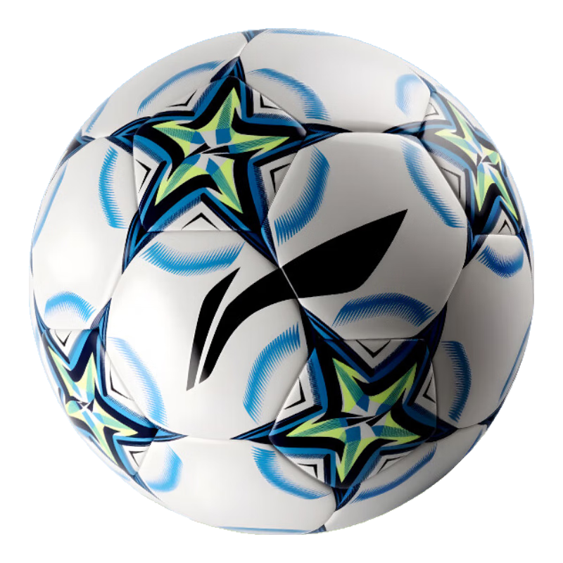 Li-Ning Football No.4 Children's Youth Standard Professional Match Training Football for Ages 6-12
