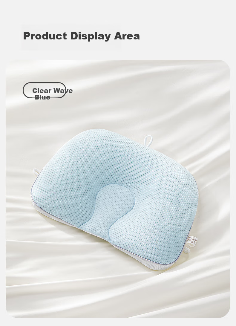 Shiyuejiejing Infant Head Shaping Pillow, TPE Soft Tube for Correcting Head Shape, Double-Sided Use, Suitable for Babies over 3 Months Old, Starry Journey 14
