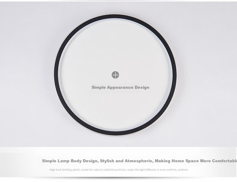 Dengling Minimalist Bedroom Ceiling Light, Full Spectrum Eye Protection, Anti-Blue Light, Ultra-Thin Round Nordic Simple Lighting Fixture 29