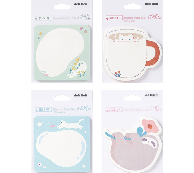 Deli Birthday Gift Guardian Sweetheart Message Clip Memo Set TX204 Random Delivery 13