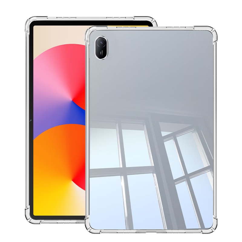 Coolerfun 2024 Huawei MatePad SE 11-inch Transparent Full-Cover Ultra-Thin Anti-Bend Corner Drop Protection Cooling Case
