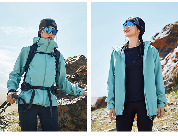 Toread Jin Yi Wei LT Men's Spring Autumn Jacket All-Weather Lightweight 3L Outdoor Waterproof Coat 9