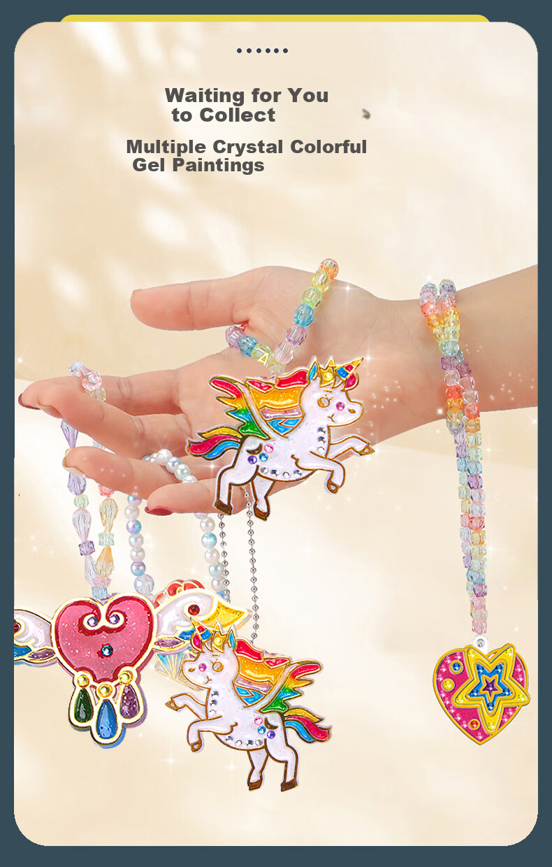 Xixia Children's Paint Fan, Small Store Handmade DIY Mini Round Fan Making, Street Vending Toy, Complete Material Kit, Girl's Birthday Gift 3