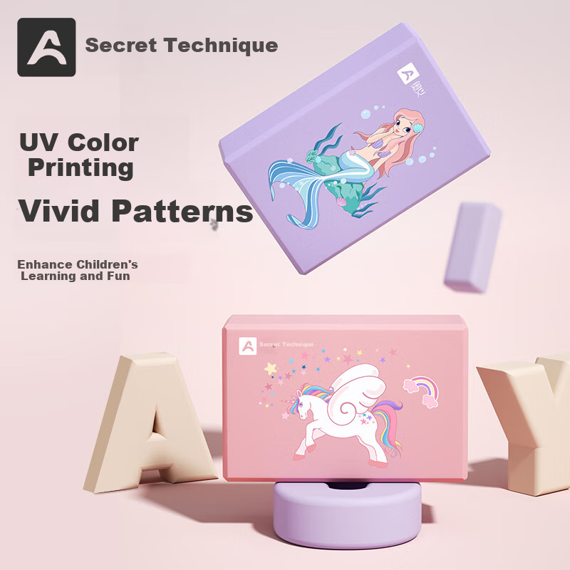 Aoyi Yoga Brick, Children's Dance Brick, Dancing Practice Block, Non-Slip Wear-Resistant High-Density Foam Brick