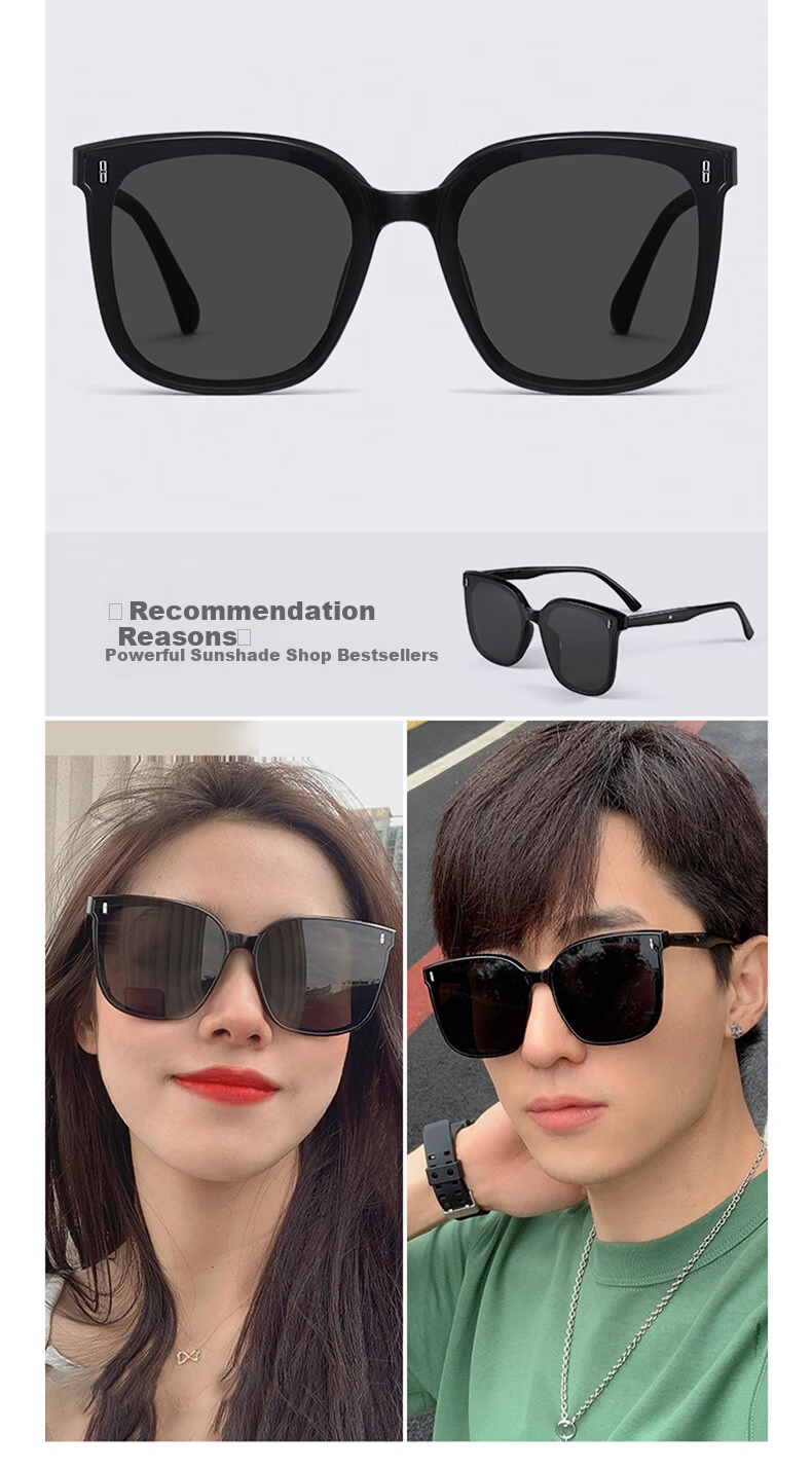 Boliliangpin 2025 Trendy Polarized Sunglasses, Celebrity Men's GM Sunglasses, Women's Internet-Famous Glasses, UV Protection, Driving And Car Use 2
