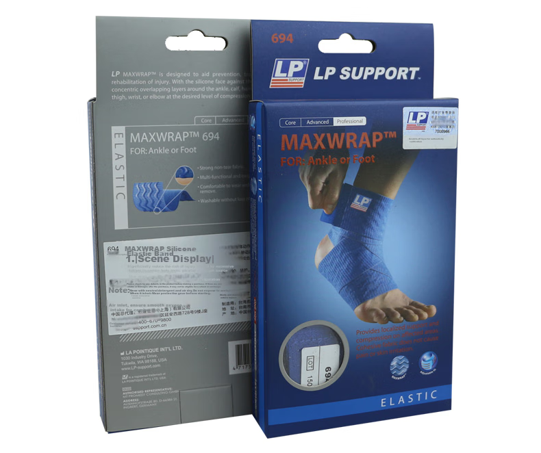 LP 634 Durable Self-Wrapping Elastic Bandage for Ankle Support, Sprain Prevention, Joint Protection, Outdoor Running Protective Gear 7