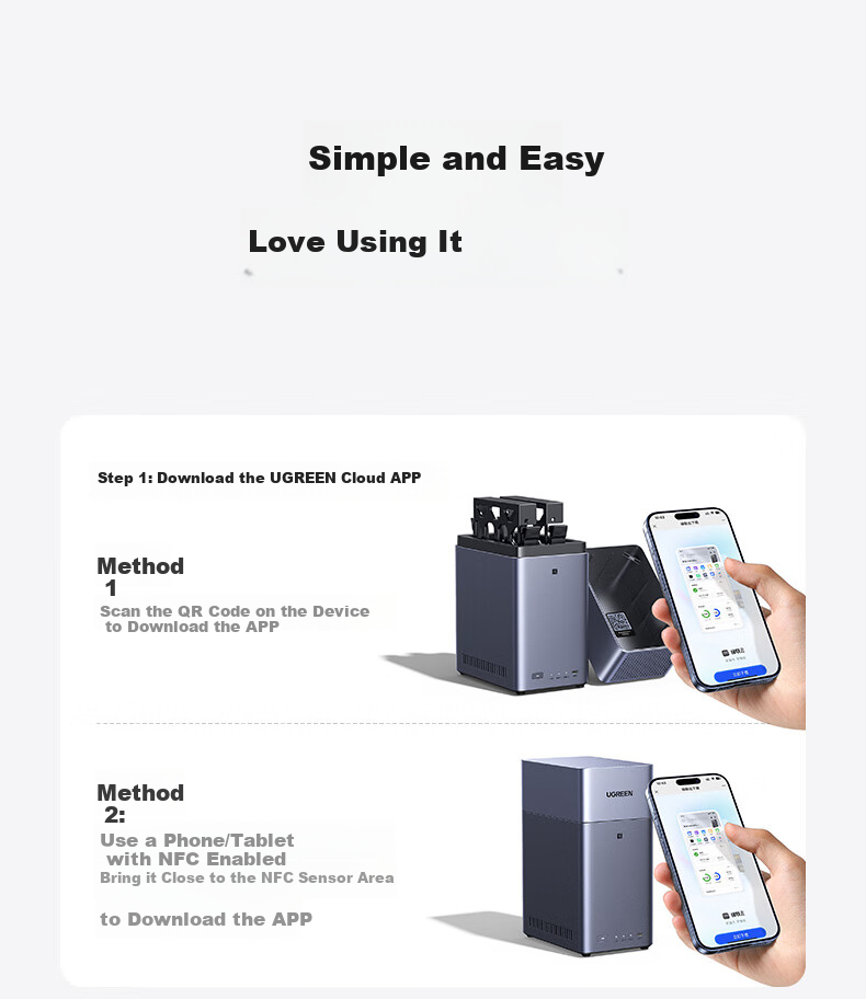 UGREEN Private Cloud DH2300, 8GB Dual-Bay NAS Network Storage, Personal Cloud AI Home Hard Drive Server, Mobile NFC One-Touch Connection, Photo Album Backup, Phone And Tablet Expansio 62